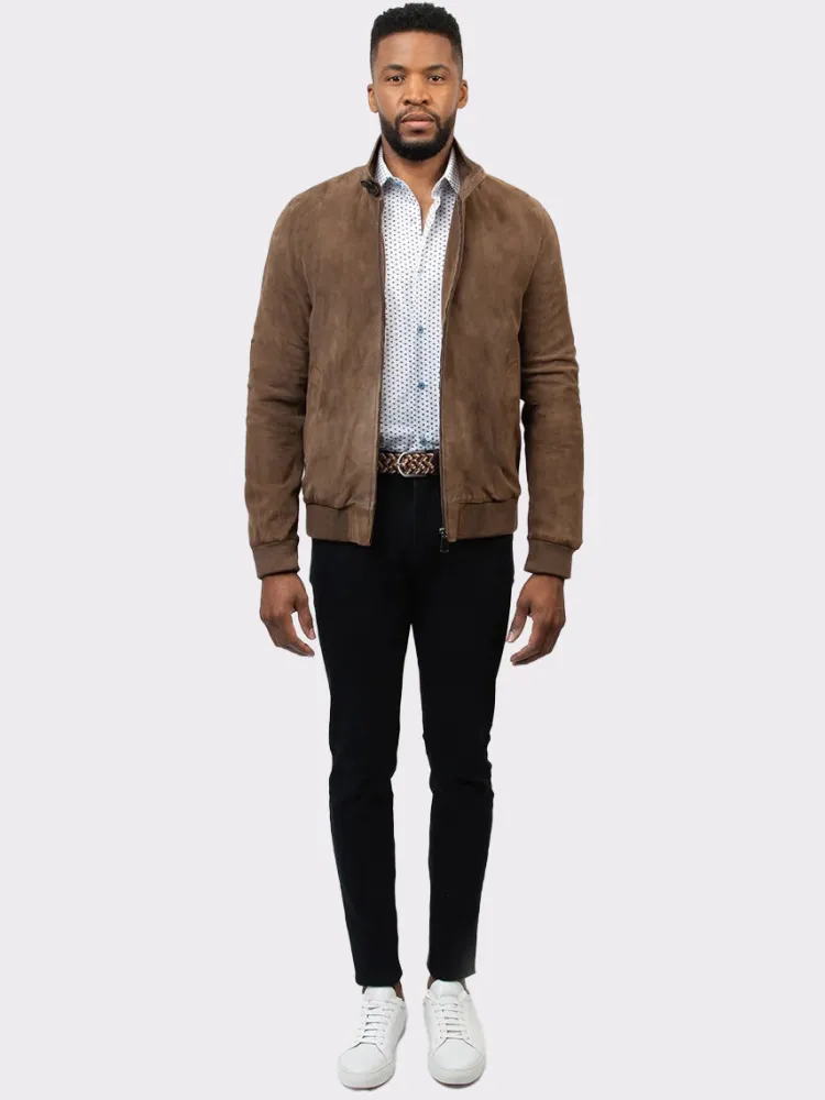 blouson_en_daim_aldo__cam_2.webp Palenzo Prêt-à-porter | Manteaux | Blouson en daim Aldo - Camel