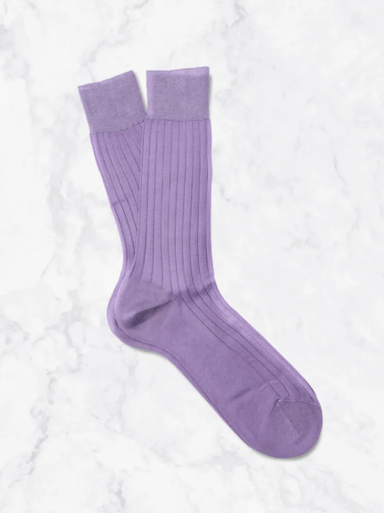 chaussettes__lilas_0.webp Palenzo Accessoires Et Chaussures | Prêt-à-porter | Chaussettes - Lilas