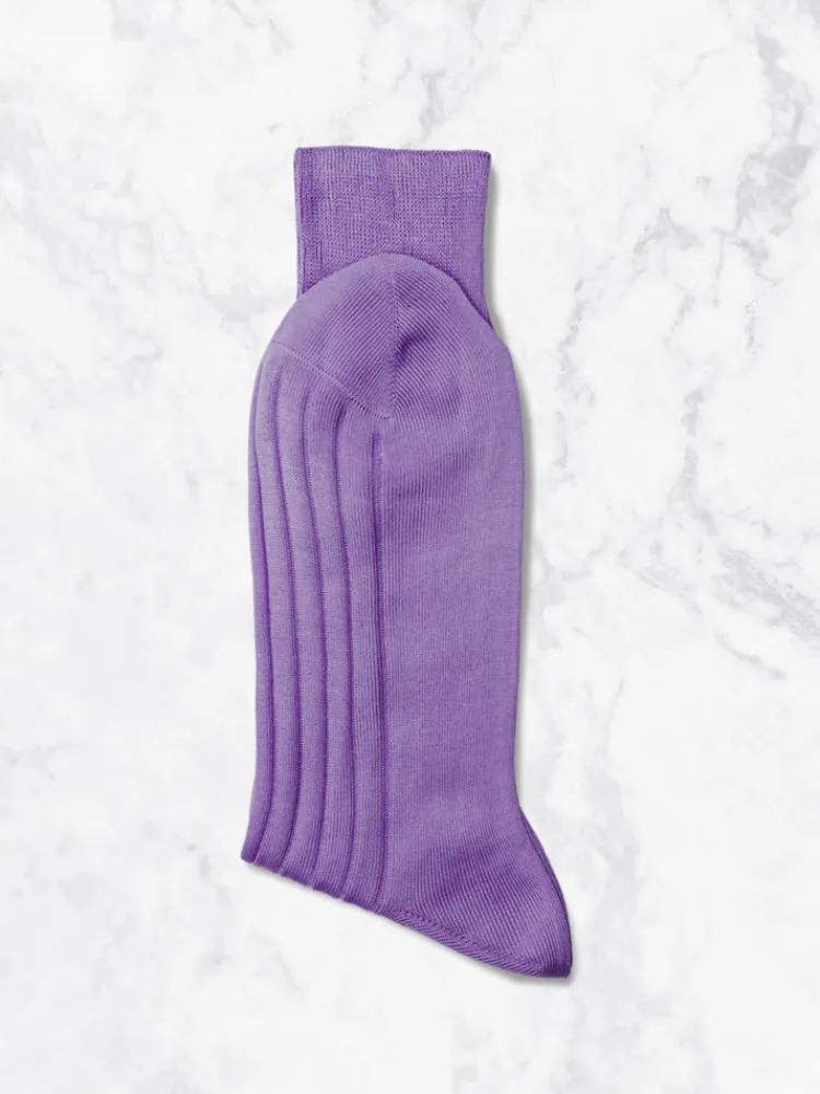 chaussettes__lilas_1.webp Palenzo Accessoires Et Chaussures | Prêt-à-porter | Chaussettes - Lilas