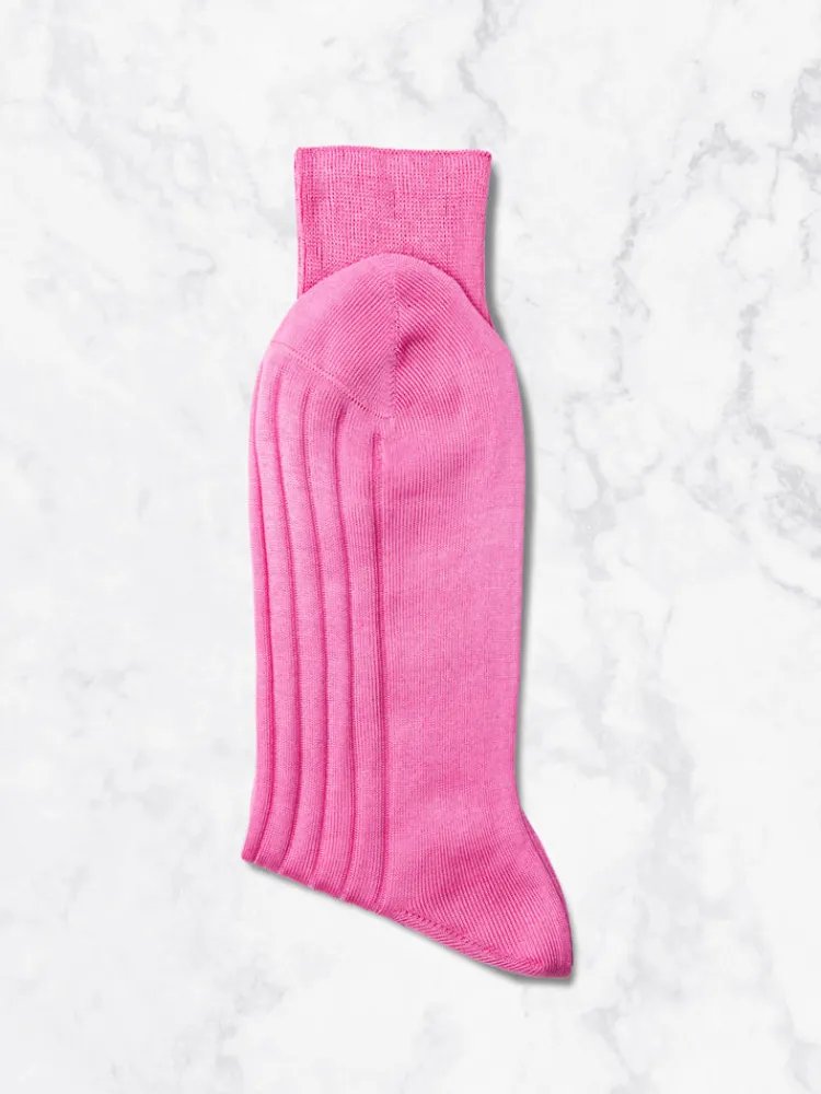 chaussettes__rose_1.webp Palenzo Accessoires Et Chaussures | Prêt-à-porter | Chaussettes - Rose