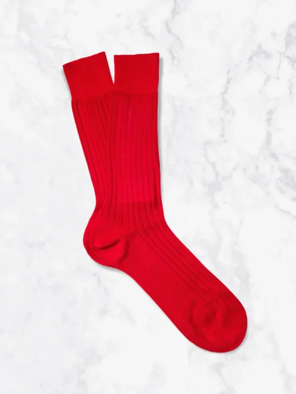 Palenzo Accessoires Et Chaussures | Prêt-à-porter | Chaussettes - Rouges