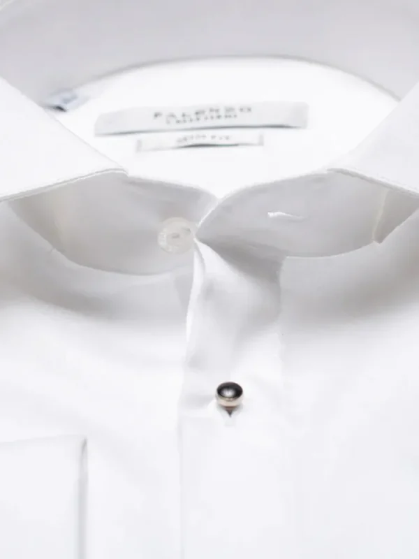 Palenzo Prêt-à-porter | Chemises Cérémonie | Chemise col cassé - Blanc