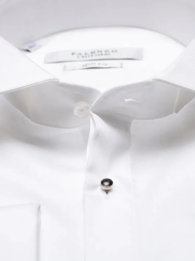 chemise_col_cass__blanc_1.webp Palenzo Prêt-à-porter | Chemises Cérémonie | Chemise col cassé - Blanc