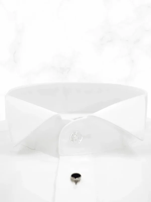 Palenzo Prêt-à-porter | Chemises Cérémonie | Chemise col cassé - Blanc