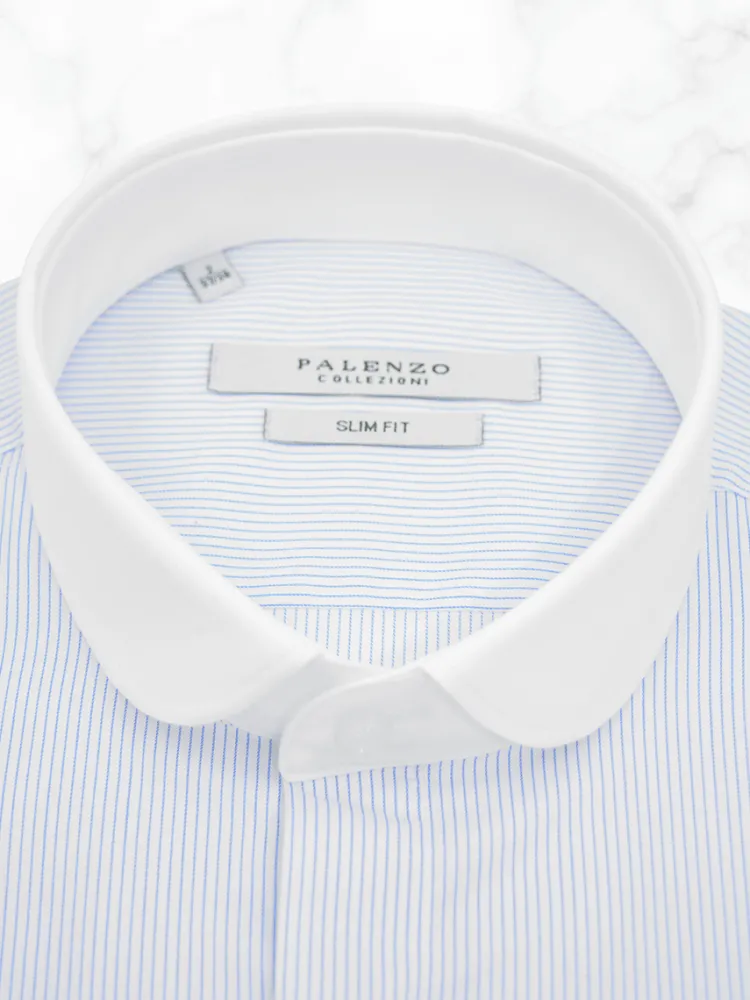 chemise_col_club__blanc_e_2-1.webp Palenzo Prêt-à-porter | Chemises | Chemise col club - Blanc et bleu ciel rayures