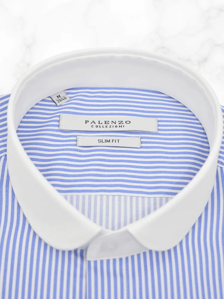 chemise_col_club__blanc_e_2.webp Palenzo Prêt-à-porter | Chemises | Chemise col club - Blanc et bleu marine rayures