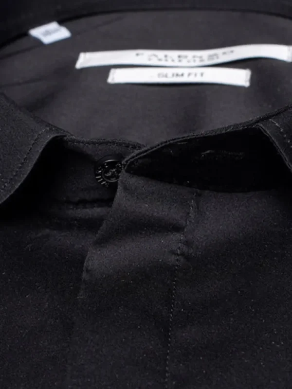 Palenzo Prêt-à-porter | Chemises | Chemise col club - Noir