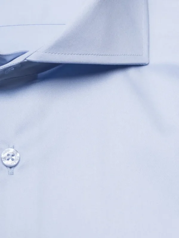 Palenzo Prêt-à-porter | Chemises | Chemise col cutaway - Bleu ciel