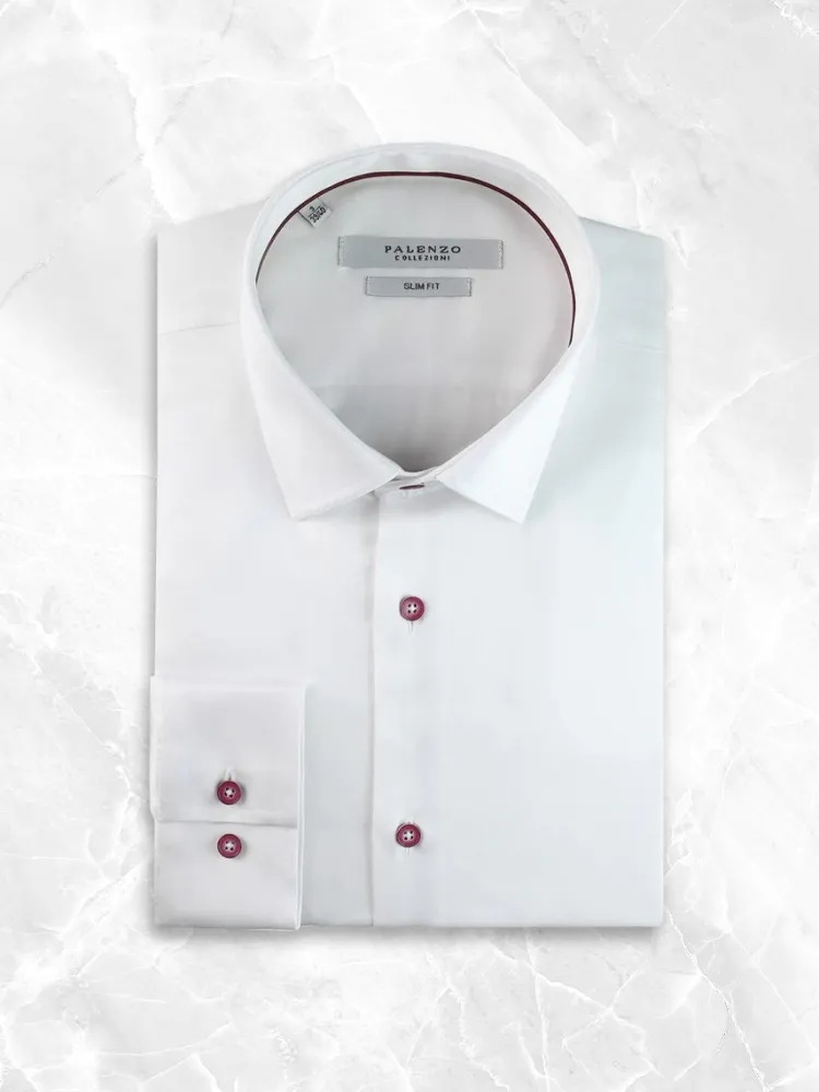 chemise_col_franais__blan_0.webp Palenzo Prêt-à-porter | Chemises | Chemise col français - Blanc