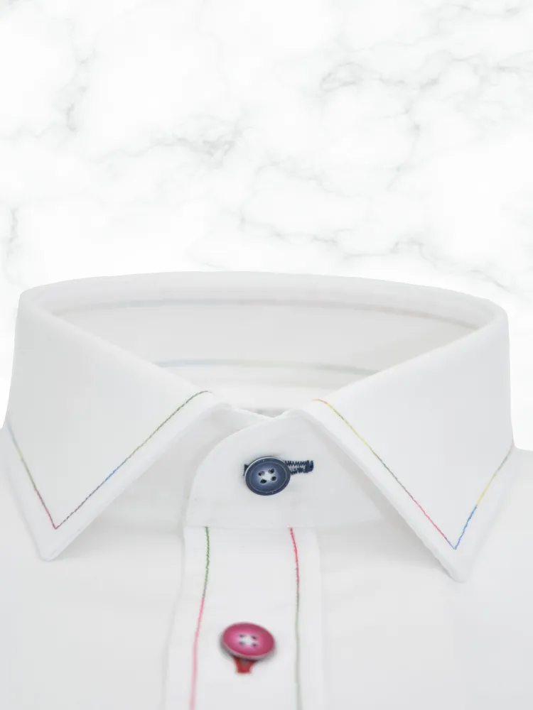 chemise_col_franais__blan_2-1.webp Palenzo Prêt-à-porter | Chemises | Chemise col français - Blanc