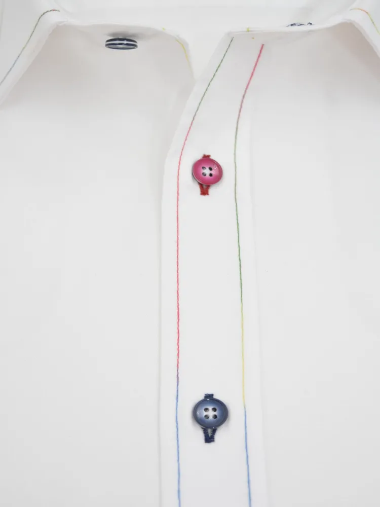 chemise_col_franais__blan_5.webp Palenzo Prêt-à-porter | Chemises | Chemise col français - Blanc