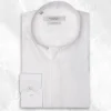 Palenzo Prêt-à-porter | Chemises | Chemise col inversé - Blanc