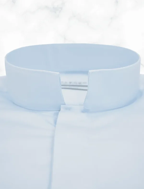 Palenzo Prêt-à-porter | Chemises | Chemise col inversé - Bleu ciel