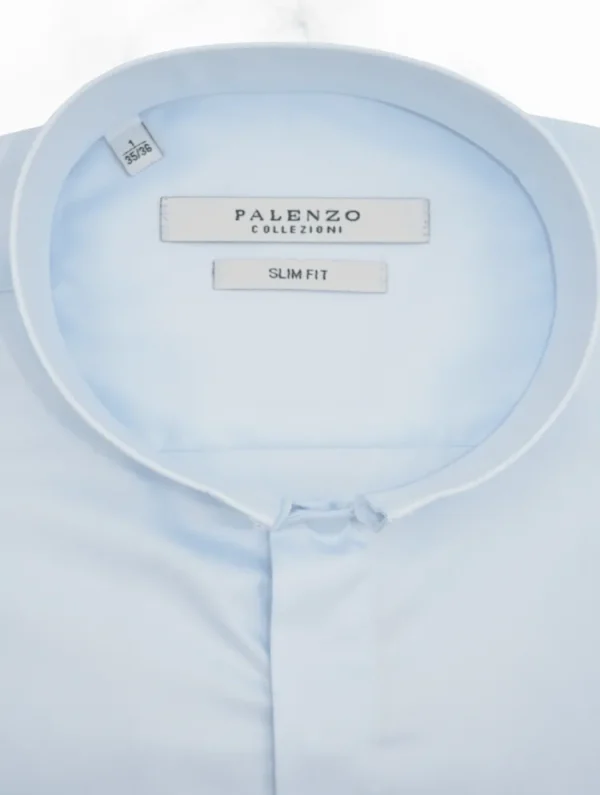 Palenzo Prêt-à-porter | Chemises | Chemise col inversé - Bleu ciel