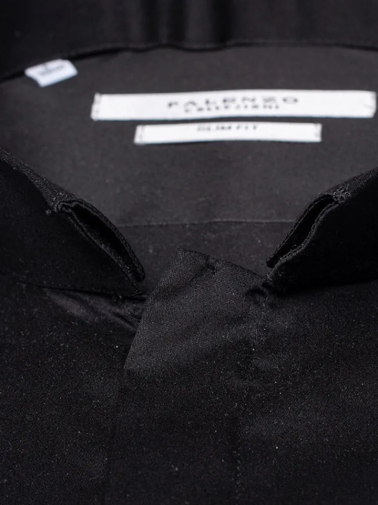 chemise_col_invers__noir_1.webp Palenzo Prêt-à-porter | Chemises | Chemise col inversé - Noir