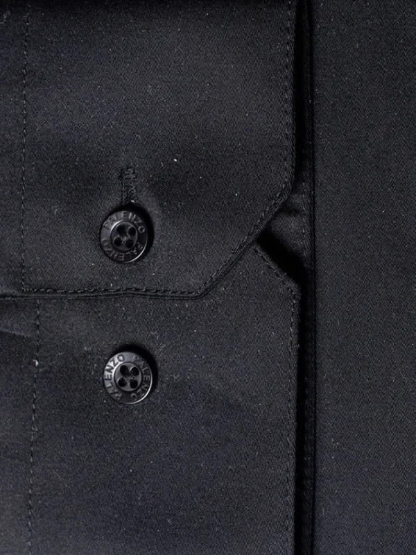 Palenzo Prêt-à-porter | Chemises | Chemise col inversé - Noir