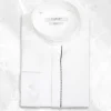 Palenzo Prêt-à-porter | Chemises | Chemise col officier - Blanc