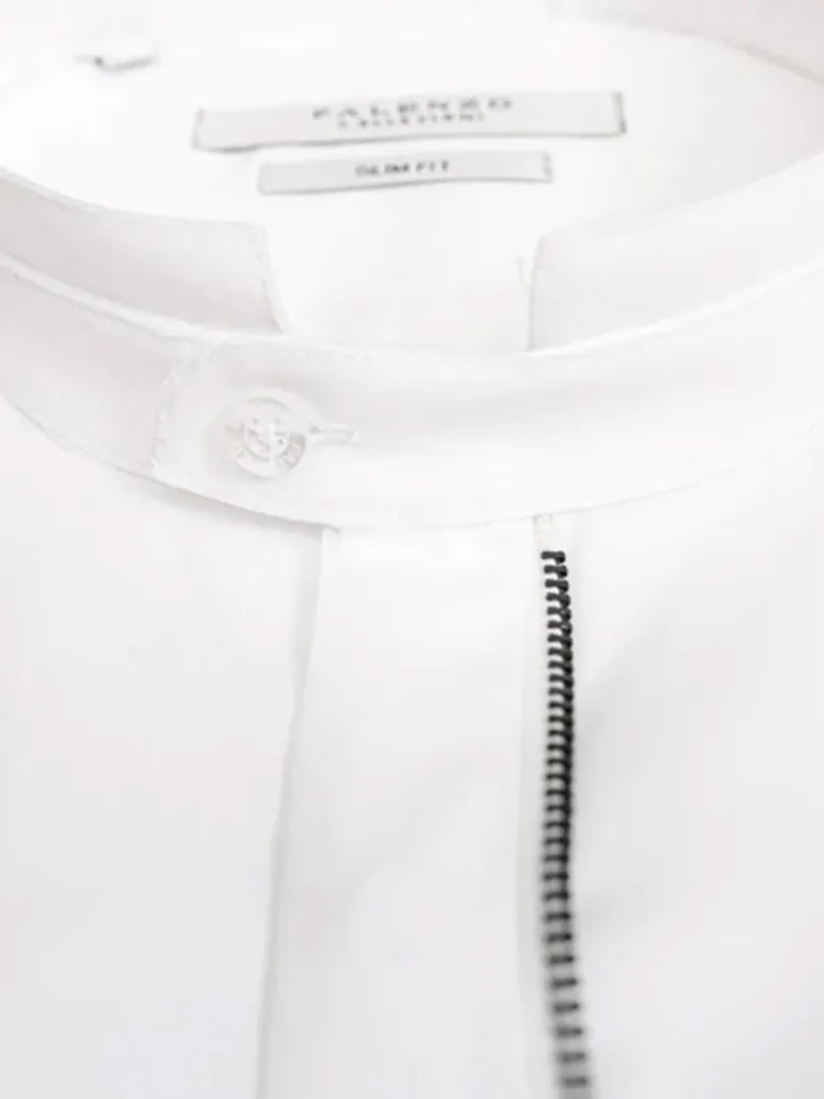 chemise_col_officier__bla_1-1.webp Palenzo Prêt-à-porter | Chemises | Chemise col officier - Blanc
