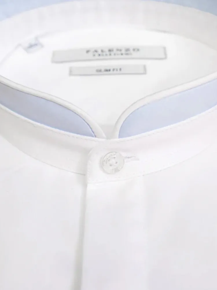 chemise_col_officier_arro_1-2.webp Palenzo Prêt-à-porter | Chemises | Chemise col officier arrondi - Blanc et bleu ciel