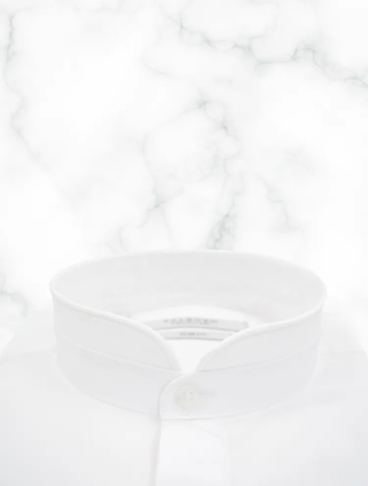 chemise_col_officier_arro_1-4.webp Palenzo Prêt-à-porter | Chemise col officier arrondi - Blanc