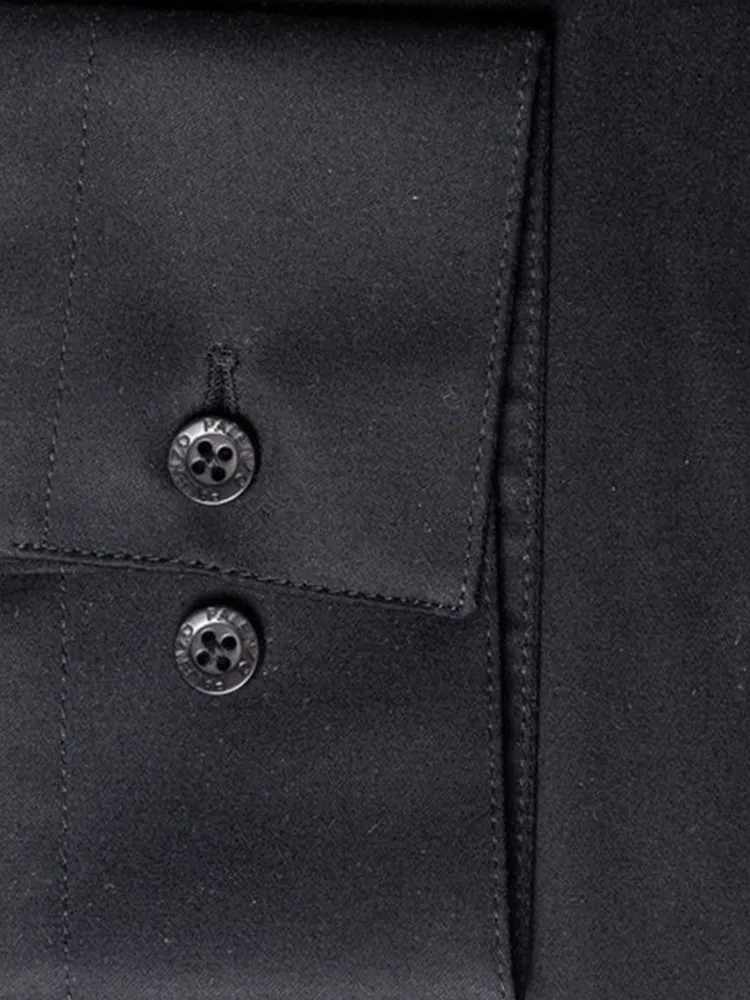 chemise_extra_petit_col___2-1.webp Palenzo Prêt-à-porter | Chemises | Chemise extra petit col - Noir