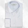 Palenzo Prêt-à-porter | Chemises | Chemise petit col français - Bleu rayures
