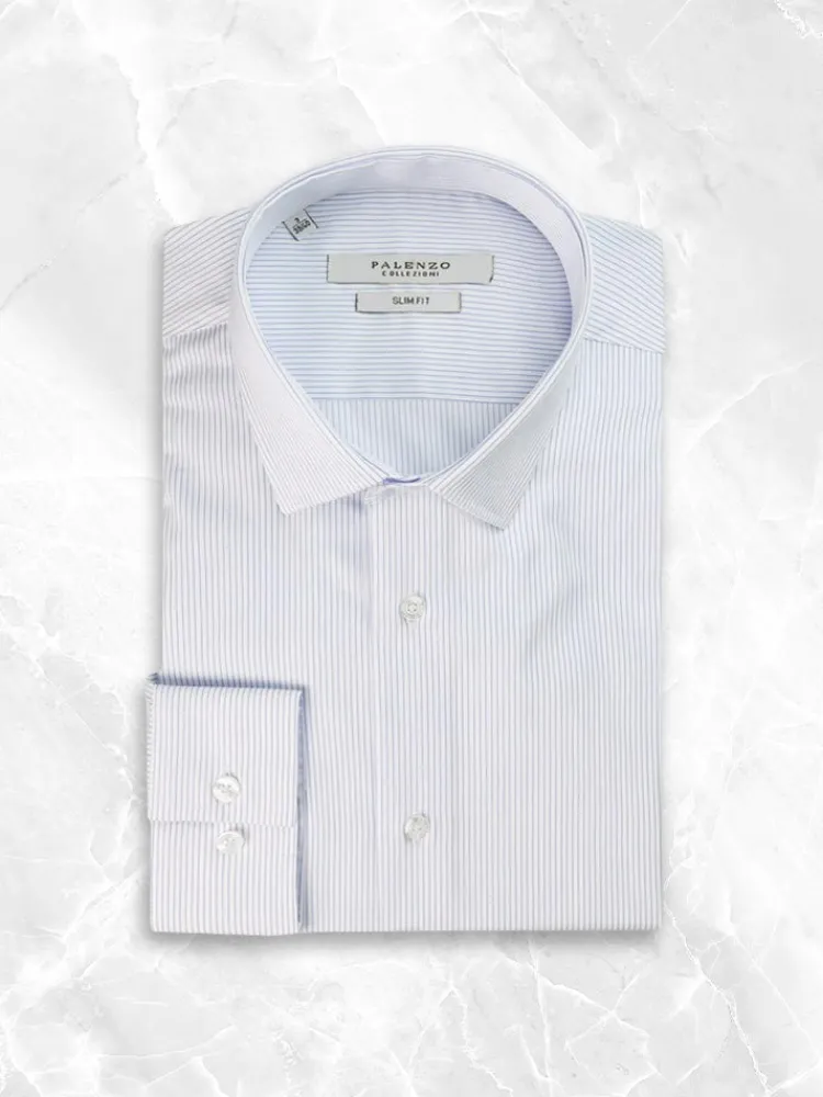 chemise_petit_col_franais_0-12.webp Palenzo Prêt-à-porter | Chemises | Chemise petit col français - Bleu rayures