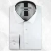 Palenzo Prêt-à-porter | Chemises | Chemise petit col français - Blanc