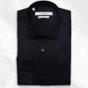Palenzo Prêt-à-porter | Chemises | Chemise petit col français - Noir