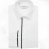 Palenzo Prêt-à-porter | Chemises | Chemise petit col français - Blanc