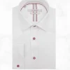 Palenzo Prêt-à-porter | Chemises | Chemise petit col français - Blanc