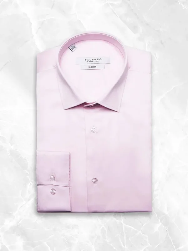 Palenzo Prêt-à-porter | Chemises | Chemise petit col français - Rose