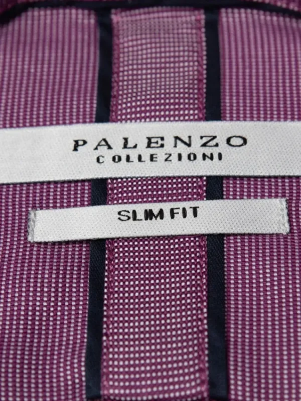Palenzo Prêt-à-porter | Chemises | Chemise petit col français - Violine imprimé