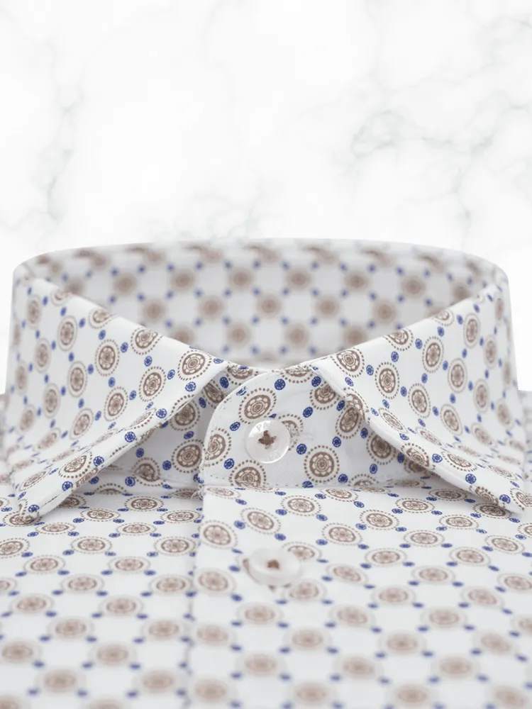 chemise_petit_col_franais_1-59.webp Palenzo Prêt-à-porter | Chemises | Chemise petit col français - Blanc imprimé