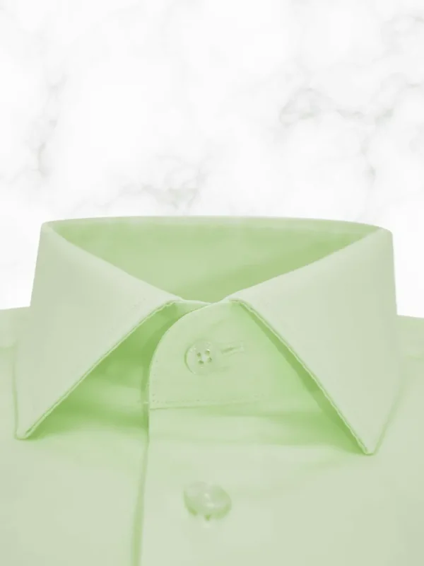 Palenzo Prêt-à-porter | Chemises | Chemise petit col français - Vert