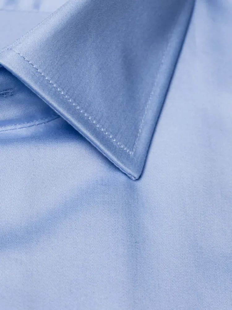 chemise_petit_col_franais_1.webp Palenzo Chemises | Chemise petit col français - Bleu ciel