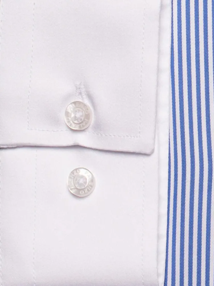 chemise_petit_col_franais_2-32.webp Palenzo Prêt-à-porter | Chemise petit col français - Blanc et bleu rayures