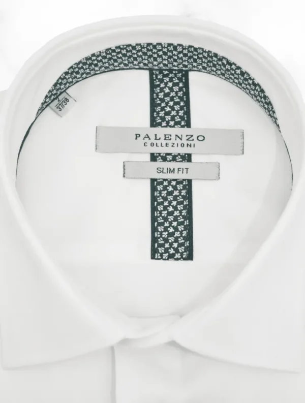 Palenzo Prêt-à-porter | Chemises | Chemise petit col français - Blanc