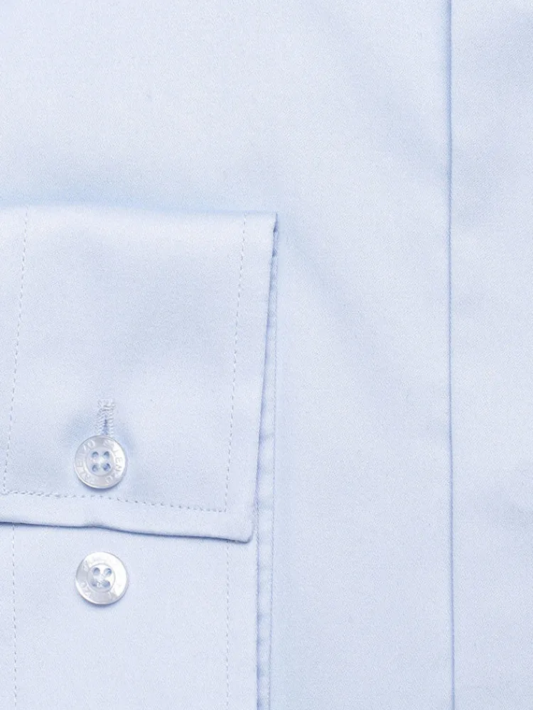 chemise_petit_col_franais_2-4.webp Palenzo Prêt-à-porter | Chemises | Chemise petit col français - Bleu ciel
