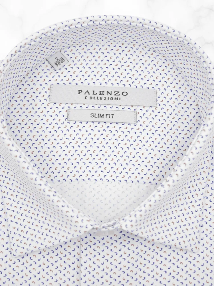 chemise_petit_col_franais_2-42.webp Palenzo Prêt-à-porter | Chemise petit col français - Blanc imprimé