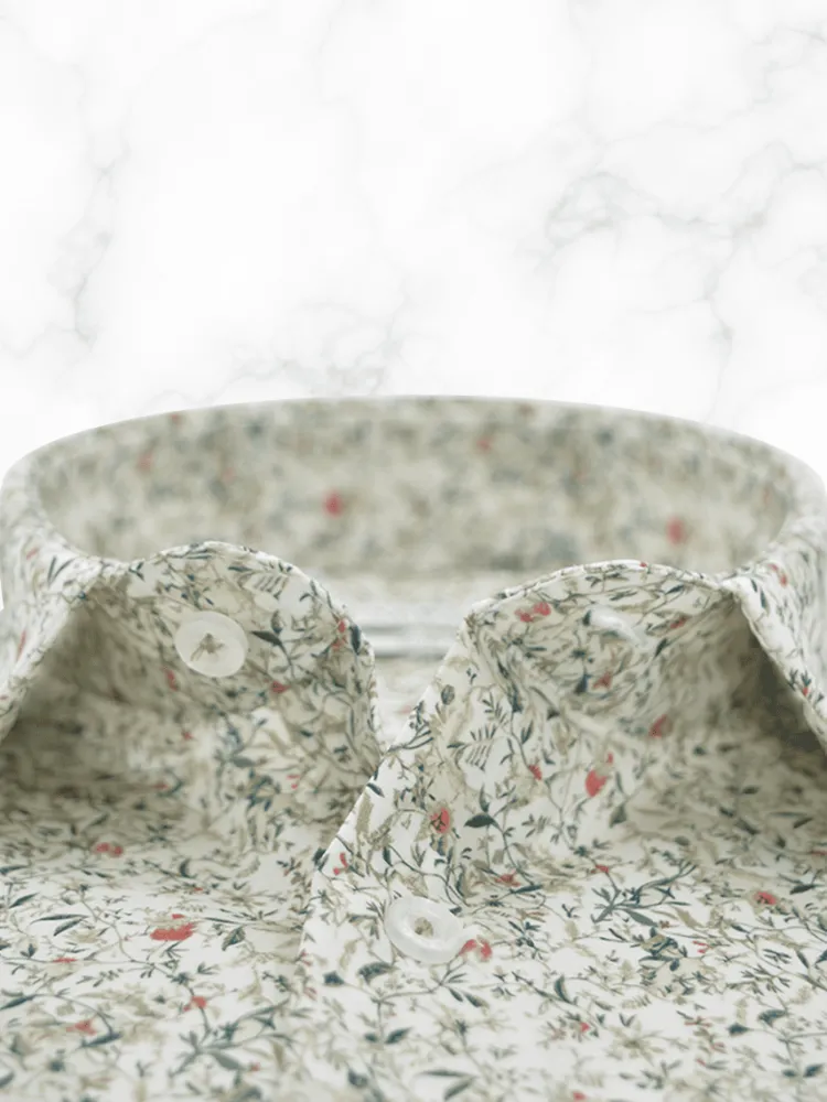 chemise_petit_col_franais_3-14.webp Palenzo Prêt-à-porter | Chemises | Chemise petit col français - Vert imprimé