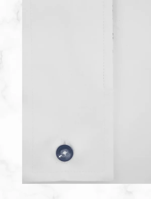 Palenzo Prêt-à-porter | Chemises | Chemise petit col français - Blanc