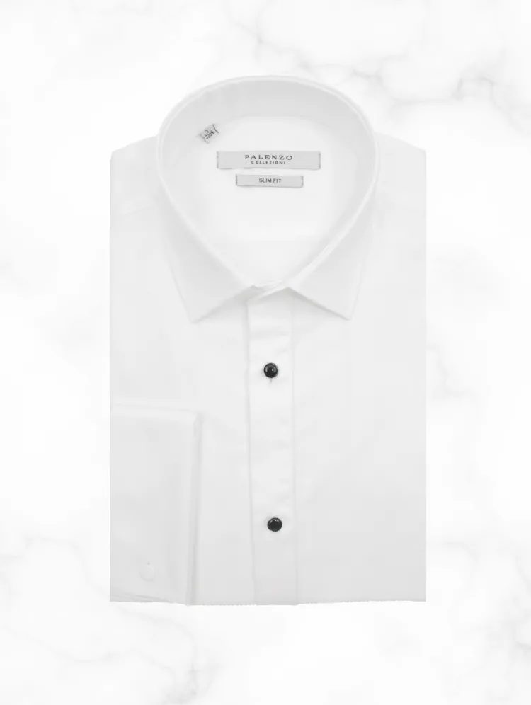 chemise_plastron_petit_co_0-2.webp Palenzo Cérémonie | Prêt-à-porter | Chemise plastron petit col français - Blanc
