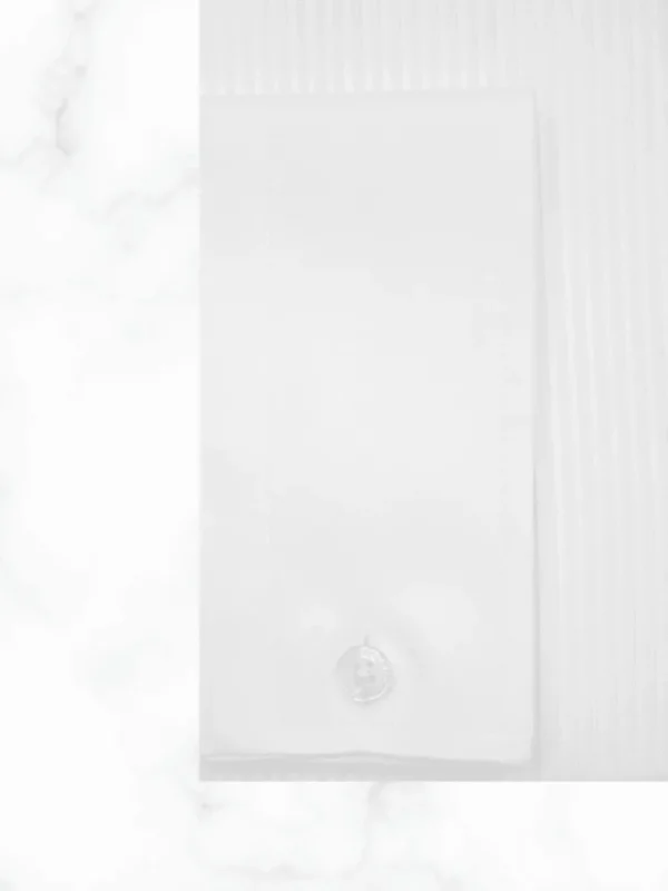 Palenzo Prêt-à-porter | Chemises Cérémonie | Chemise plastron petit col français - Blanc