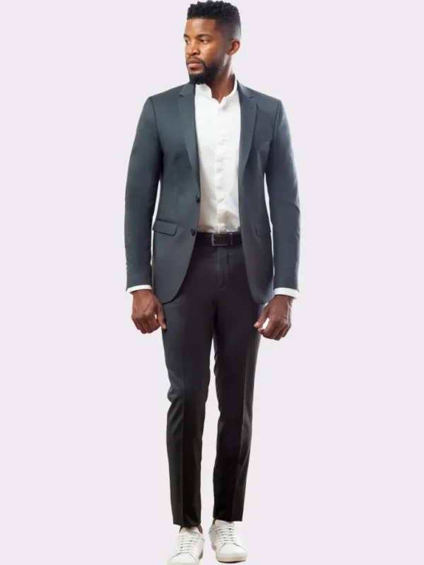 Palenzo Prêt-à-porter | Costume slim fit - Anthracite