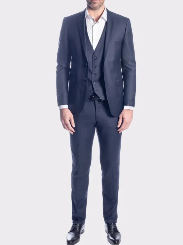 Palenzo Prêt-à-porter | Costume slim fit - Bleu