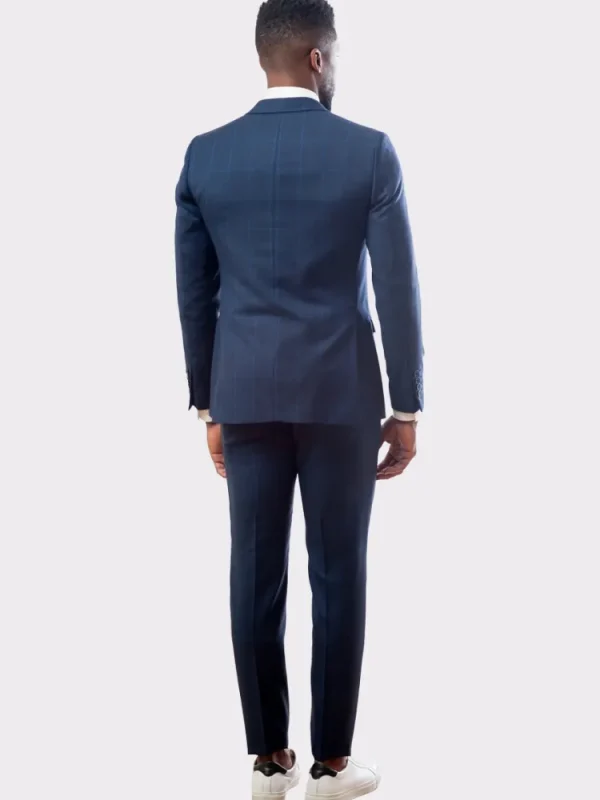 Palenzo Prêt-à-porter | Costume slim fit - Bleu