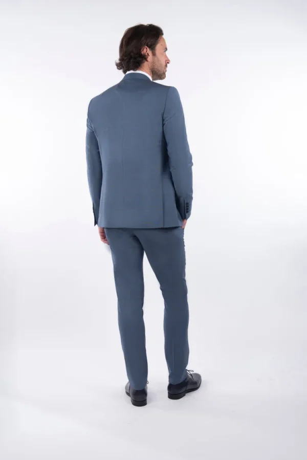 Palenzo Prêt-à-porter | Costume slim fit - Bleu