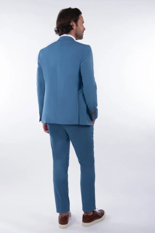 Palenzo Prêt-à-porter | Costume slim fit - Bleu