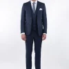Palenzo Prêt-à-porter | Costume slim fit - Bleu marine